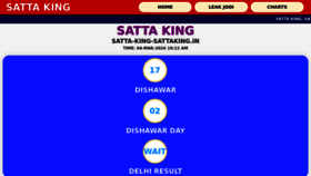What Satta-king-sattaking.in website looks like in 2024 