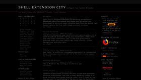 What Shellcity.net website looks like in 2024 