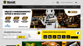 What Slovnaft.sk website looks like in 2024 