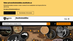 What Stockholmskallan.se website looks like in 2024 