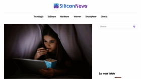 What Siliconnews.es website looks like in 2024 