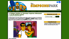What Simpsonspark.com website looks like in 2024 