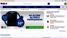 What Skala.nl website looks like in 2024 