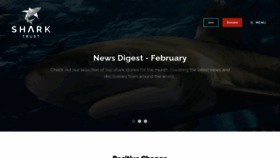 What Sharktrust.org website looks like in 2024 