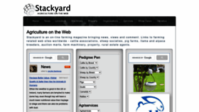 What Stackyard.com website looks like in 2024 