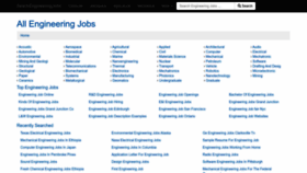 What Seachengineeringjobs.com website looks like in 2024 