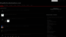 What Stopmotionanimation.com website looks like in 2024 