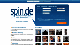 What Spinchat.de website looks like in 2024 