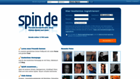 What Spinchat.de website looked like in 2024 (1 year ago)