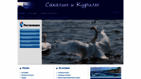 What Sakhalin.ru website looks like in 2024 