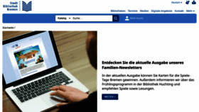 What Stabi-hb.de website looks like in 2024 