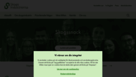 What Skogsindustrierna.se website looks like in 2024 