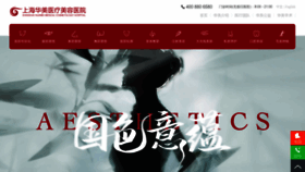 What Shhuamei.cn website looks like in 2024 