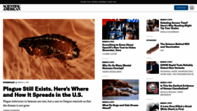 What Scientificamerican.com website looks like in 2024 