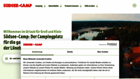 What Suedsee-camp.de website looks like in 2024 