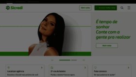What Sicredi.com.br website looks like in 2024 
