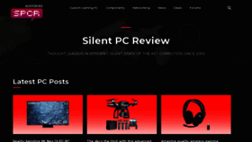 What Silentpcreview.com website looks like in 2024 