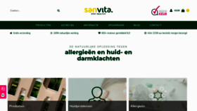 What Sanvita.nl website looks like in 2024 