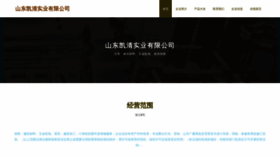 What Sdtqkqn.cn website looks like in 2024 