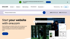 What Simplesite.com website looks like in 2024 