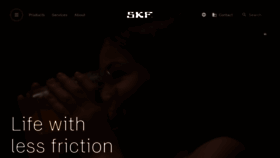 What Skf.com website looks like in 2024 