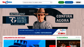 What Suamusica.com.br website looks like in 2024 