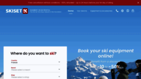 What Skiset.co.uk website looks like in 2024 