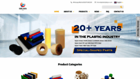 What Shundaplastic.com website looks like in 2024 