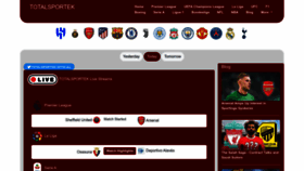 What Sportekz.com website looks like in 2024 