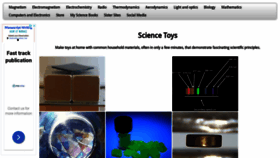 What Sci-toys.com website looks like in 2024 