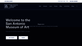 What Samuseum.org website looks like in 2024 