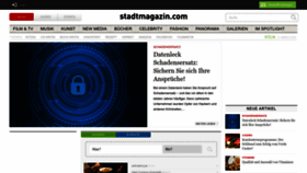 What Stadtmagazin.com website looks like in 2024 