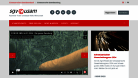 What Sgv-usam.ch website looked like in 2024 (2 years ago)