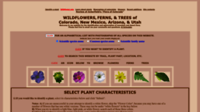 What Swcoloradowildflowers.com website looks like in 2024 