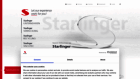 What Starlinger.com website looks like in 2024 