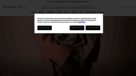 What Stellamccartney.com website looks like in 2024 