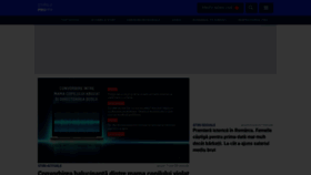 What Stirileprotv.ro website looks like in 2024 