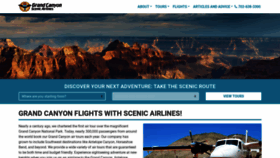 What Scenic.com website looks like in 2024 