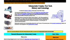 What Schenectadyhistory.org website looks like in 2024 