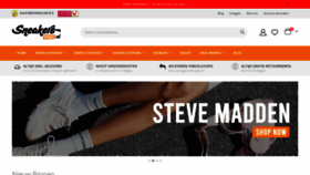 What Sneakersenzo.nl website looks like in 2024 