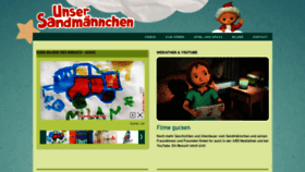 What Sandmann.de website looks like in 2024 