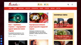 What Sovetnika.net website looks like in 2024 