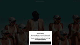 What Suitsupply.com website looks like in 2024 
