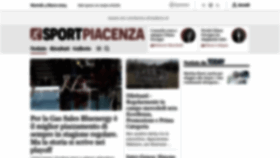 What Sportpiacenza.it website looks like in 2024 