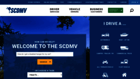 What Scdmvonline.com website looks like in 2024 