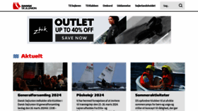 What Sejlsport.dk website looks like in 2024 