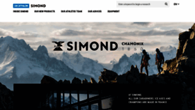 What Simond.com website looks like in 2024 