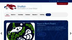 What Shellfish.org.uk website looks like in 2024 