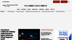 What Sgvtribune.com website looks like in 2024 