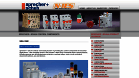 What Sprecherschuh.net website looks like in 2024 